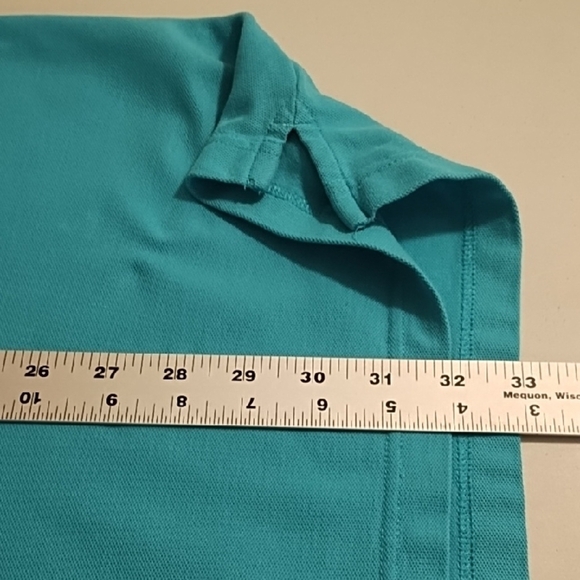 2 Croft & Barrow Polo Shirt Duo - Teal and Coral - Picture 11 of 16